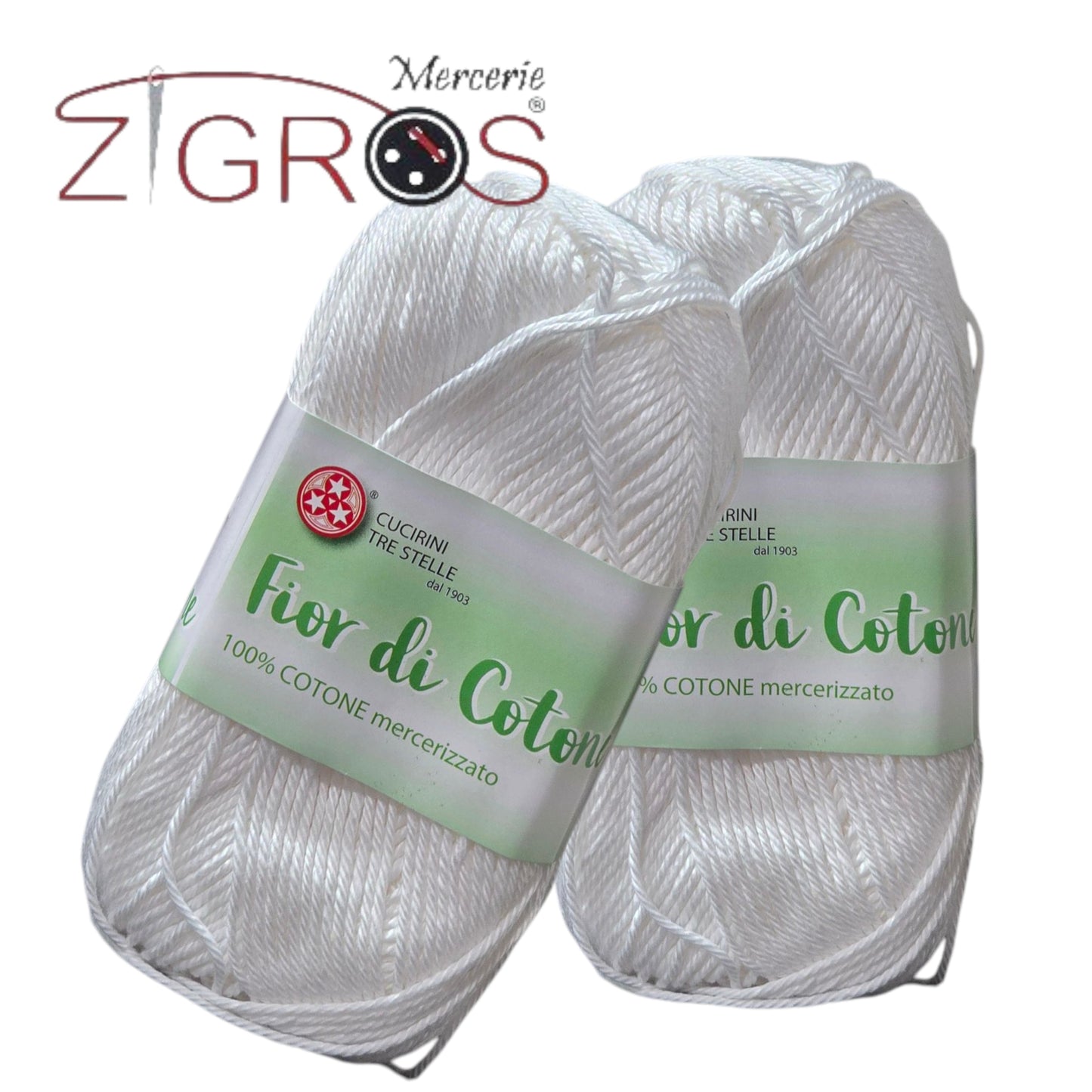 Fior-di-cotone-100% cotone 50gr 125mt