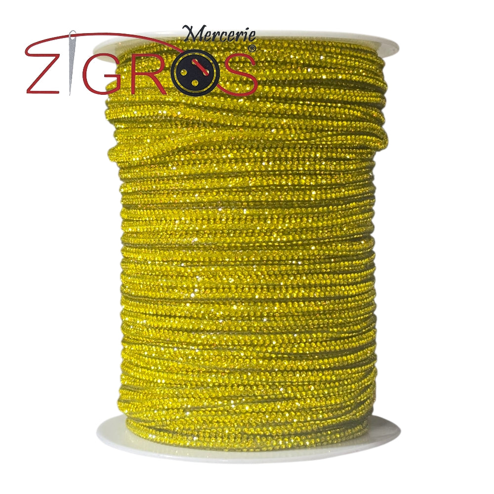 Tubolare Strass 4mm