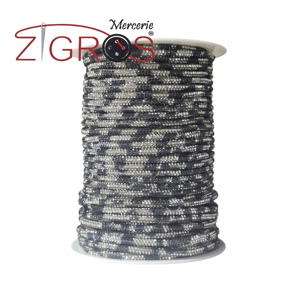 Tubolare Strass 4mm