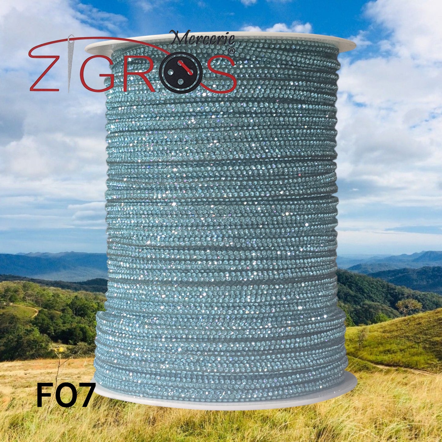Tubolare Strass 4mm