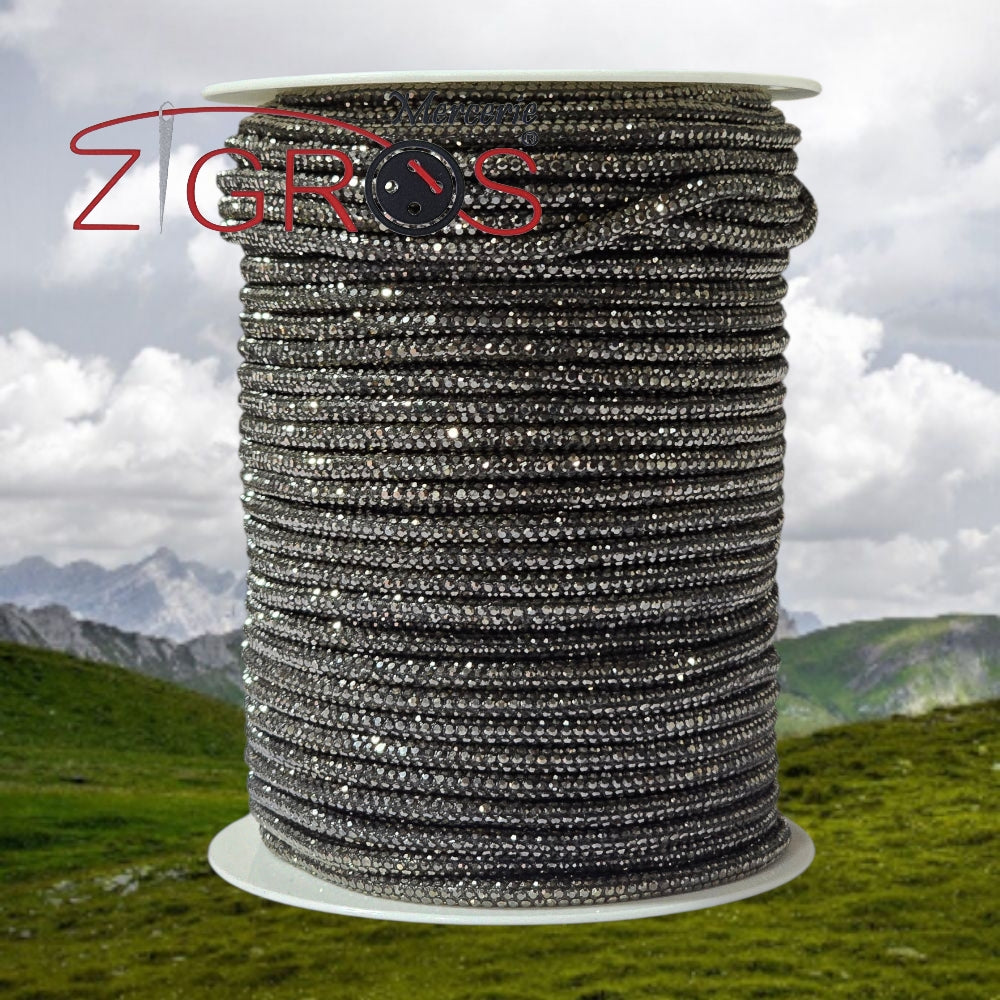 Tubolare Strass 4mm
