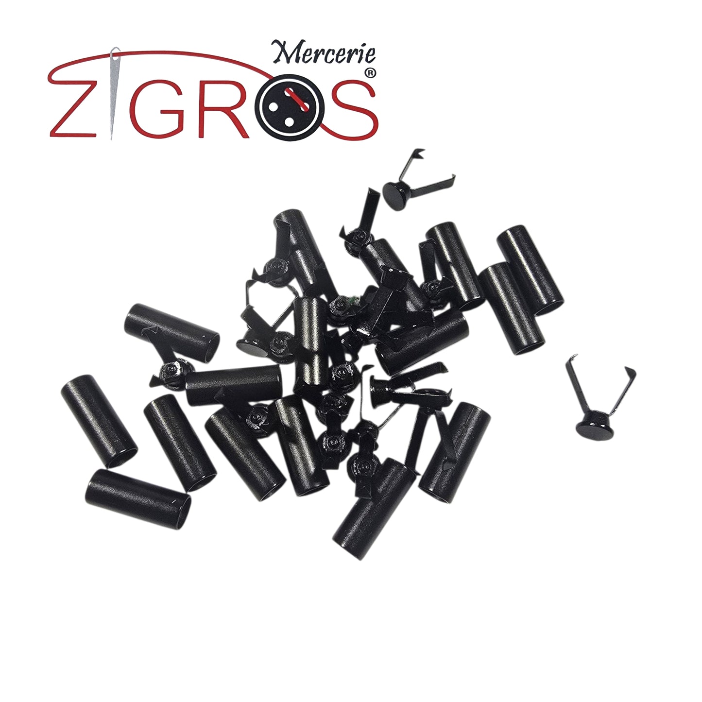 punte per lacci in metallo