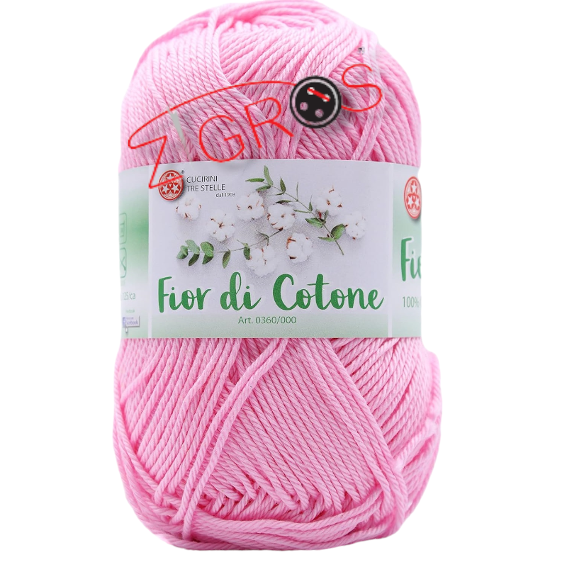 Fior-di-cotone-100% cotone 50gr 125mt