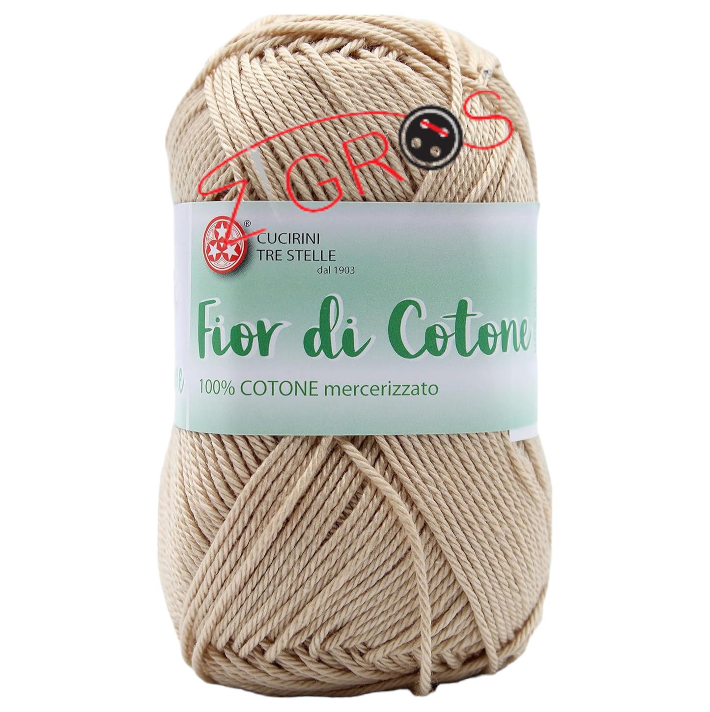 Fior-di-cotone-100% cotone 50gr 125mt