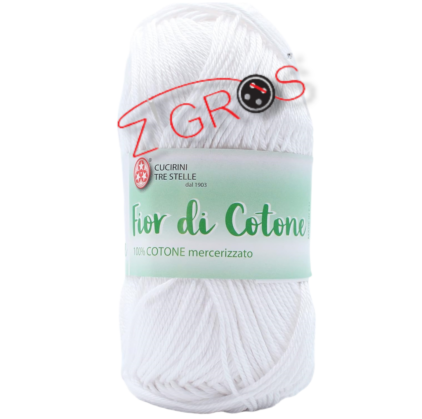 Fior-di-cotone-100% cotone 50gr 125mt