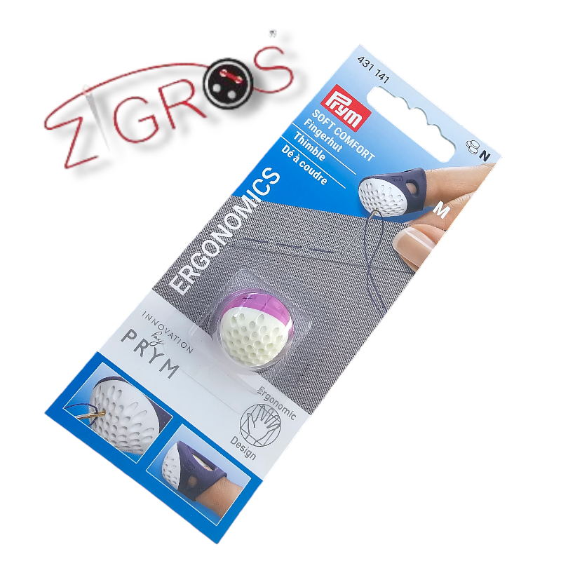 Prym Aghi di Lana, Grigio, Blu, 10.9 x 4.9 x 0.02 cm