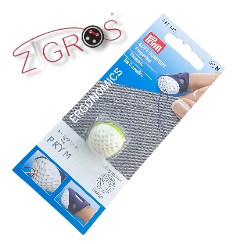 Prym Aghi di Lana, Grigio, Blu, 10.9 x 4.9 x 0.02 cm