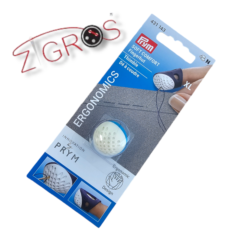 Prym Aghi di Lana, Grigio, Blu, 10.9 x 4.9 x 0.02 cm