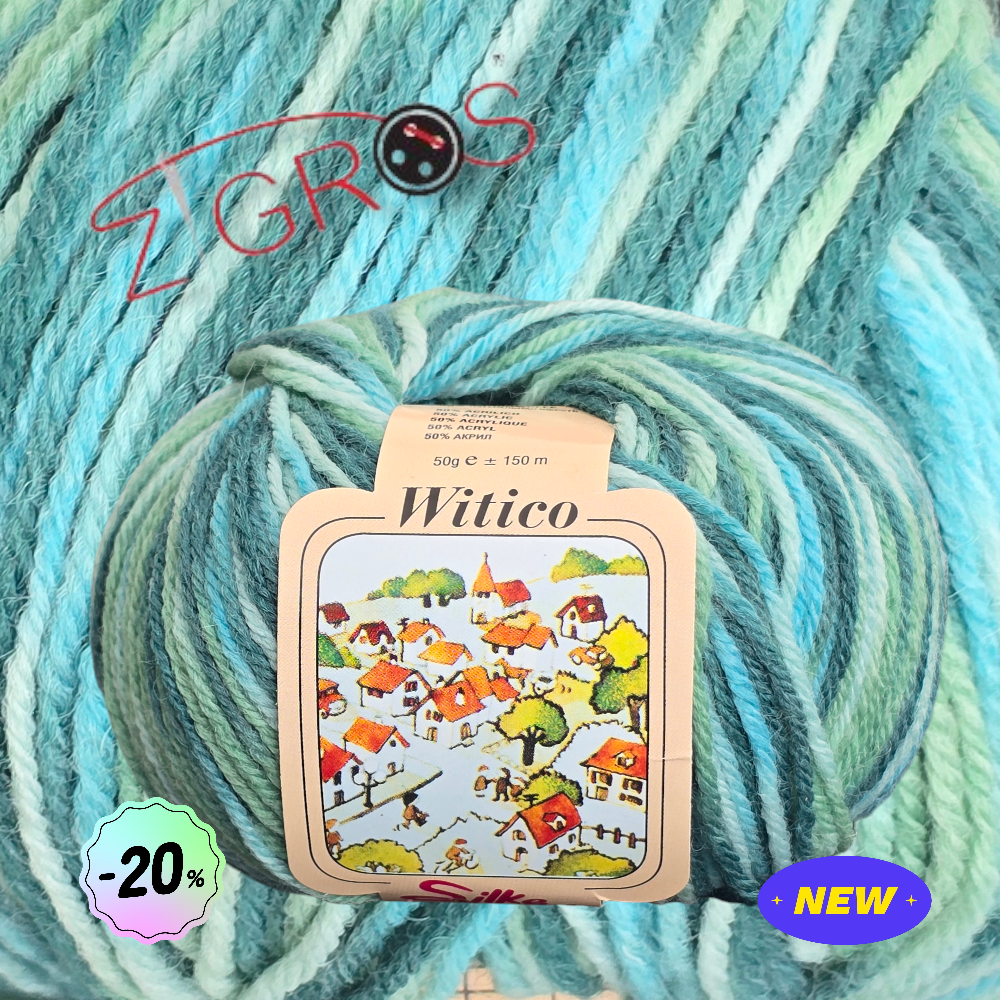 Witico Stam.50% pura lana vergine 50% acrilico