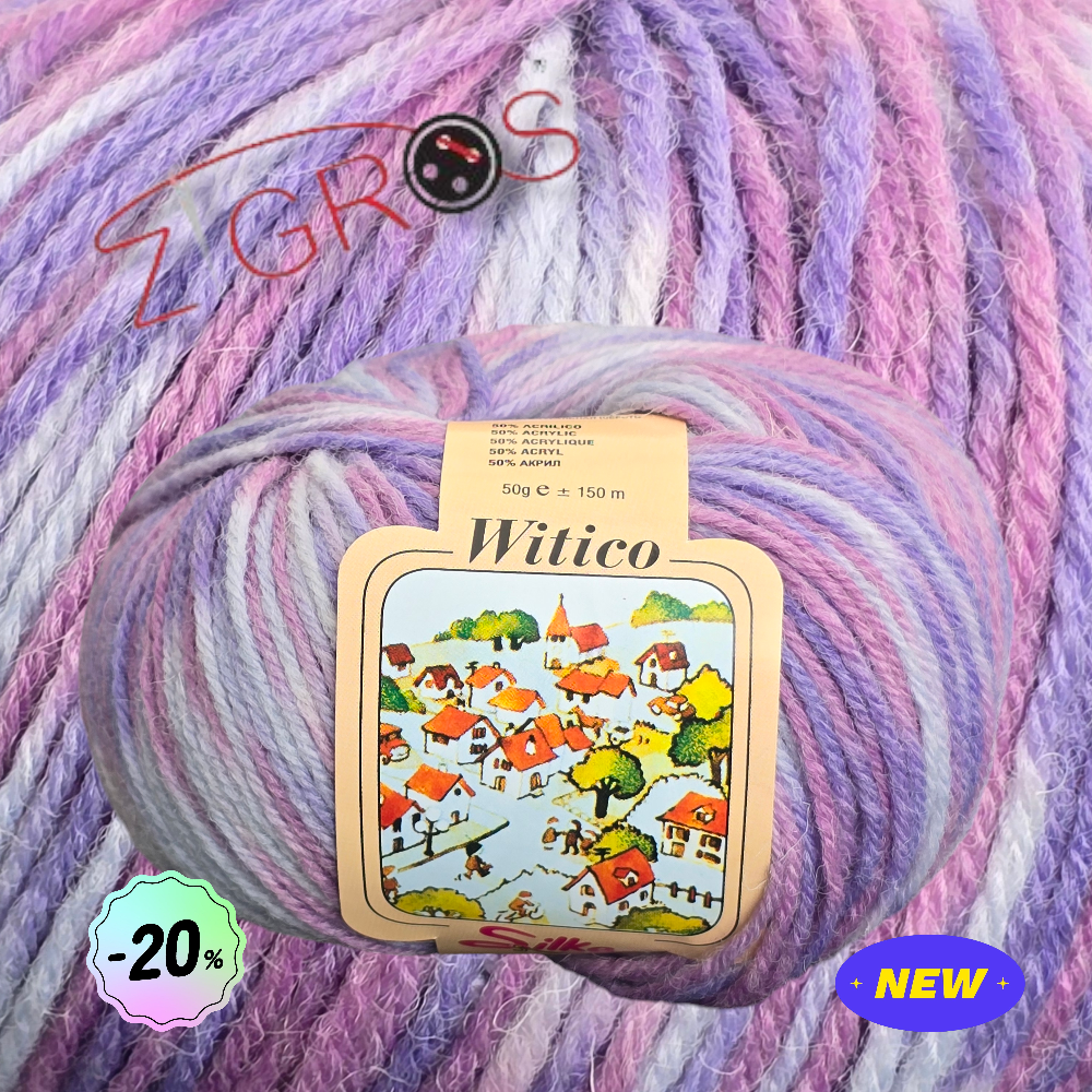 Witico Stam.50% pura lana vergine 50% acrilico
