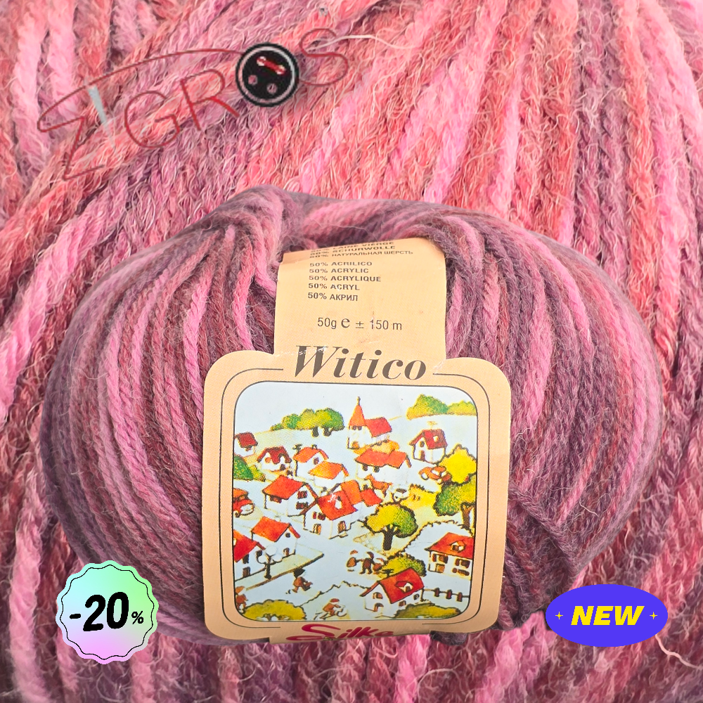 Witico Stam.50% pura lana vergine 50% acrilico
