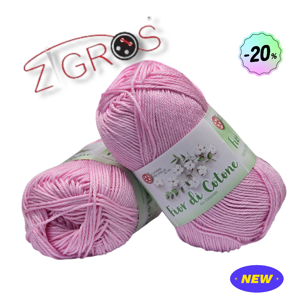 Fior-di-cotone-100% cotone 50gr 125mt