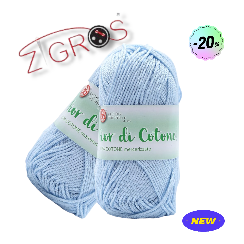Fior-di-cotone-100% cotone 50gr 125mt
