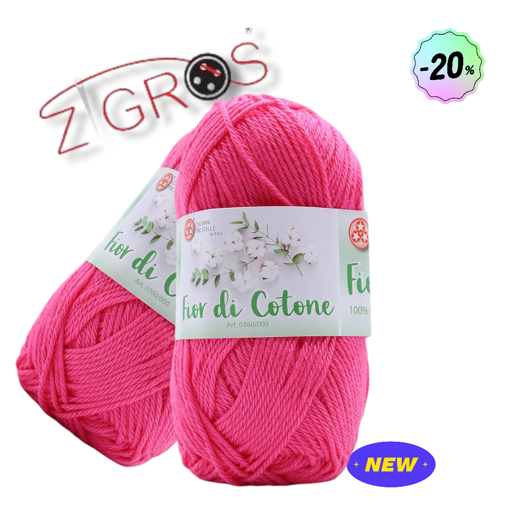 Fior-di-cotone-100% cotone 50gr 125mt