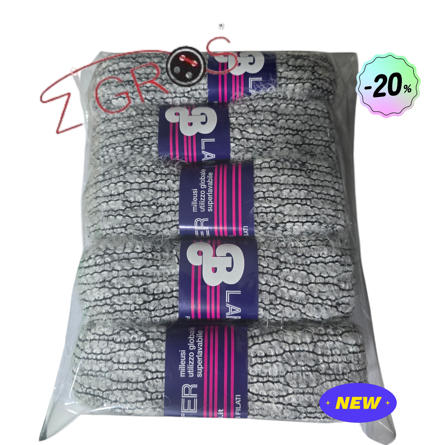 Fettuccia 83% Nylon 17%Polyestere 250gr