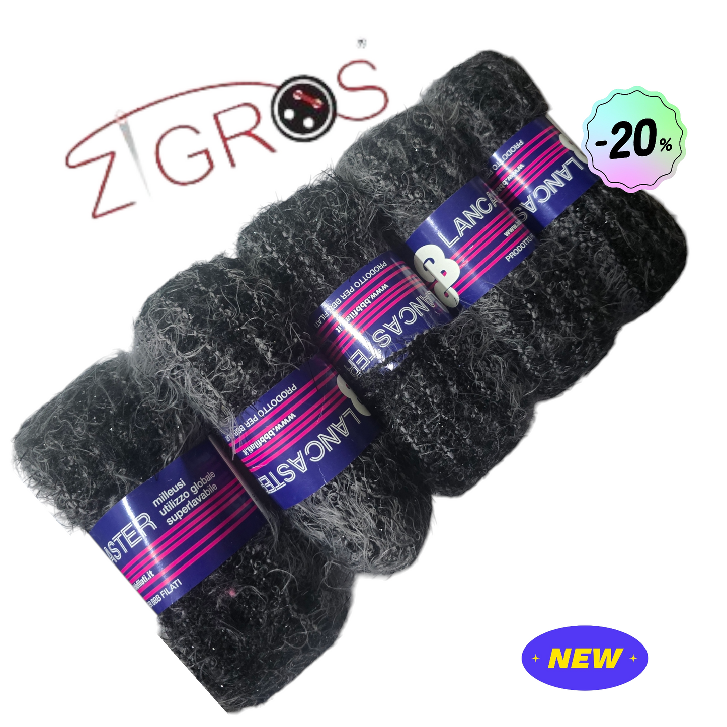 Fettuccia 83% Nylon 17%Polyestere 250gr