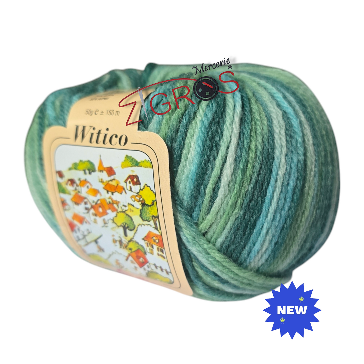Witico Stam.50% pura lana vergine 50% acrilico