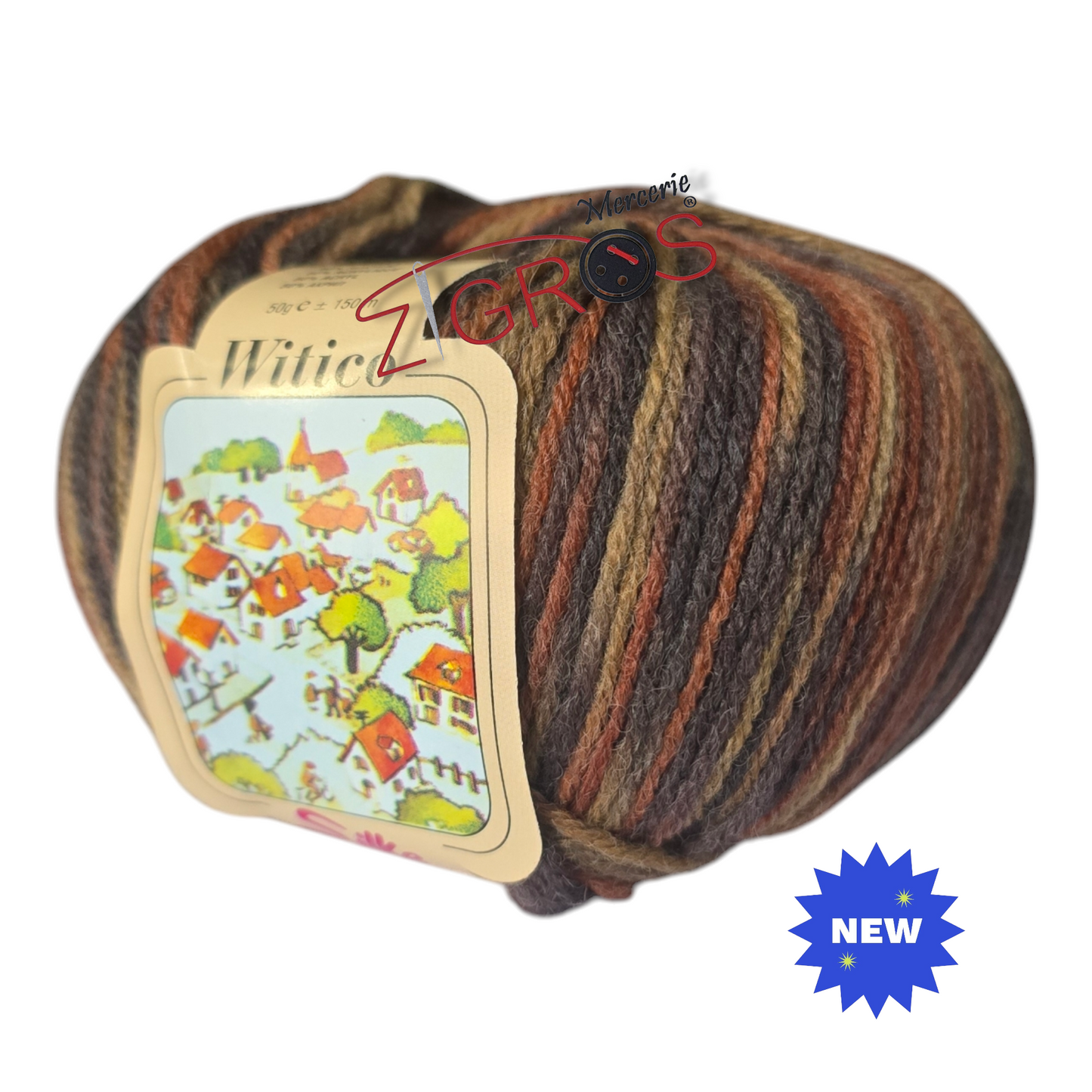 Witico Stam.50% pura lana vergine 50% acrilico