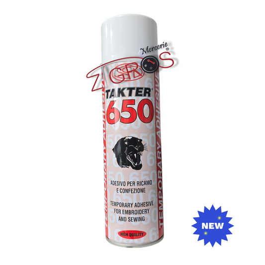 Colla Spray Temporanea 500ML Adesivo Ricamo Macchina