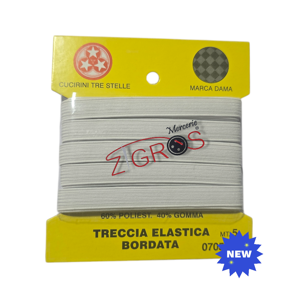 elastico gallone confezione mt.5