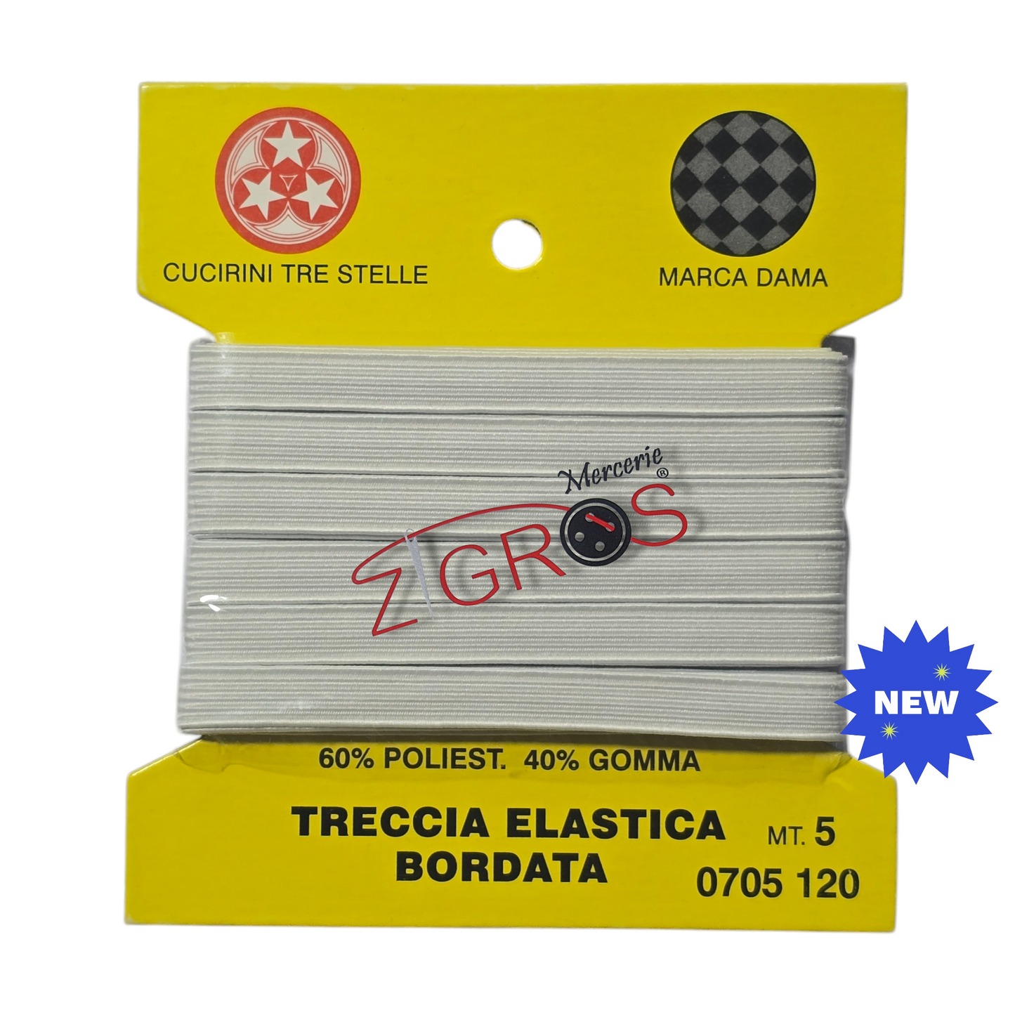 elastico gallone confezione mt.5