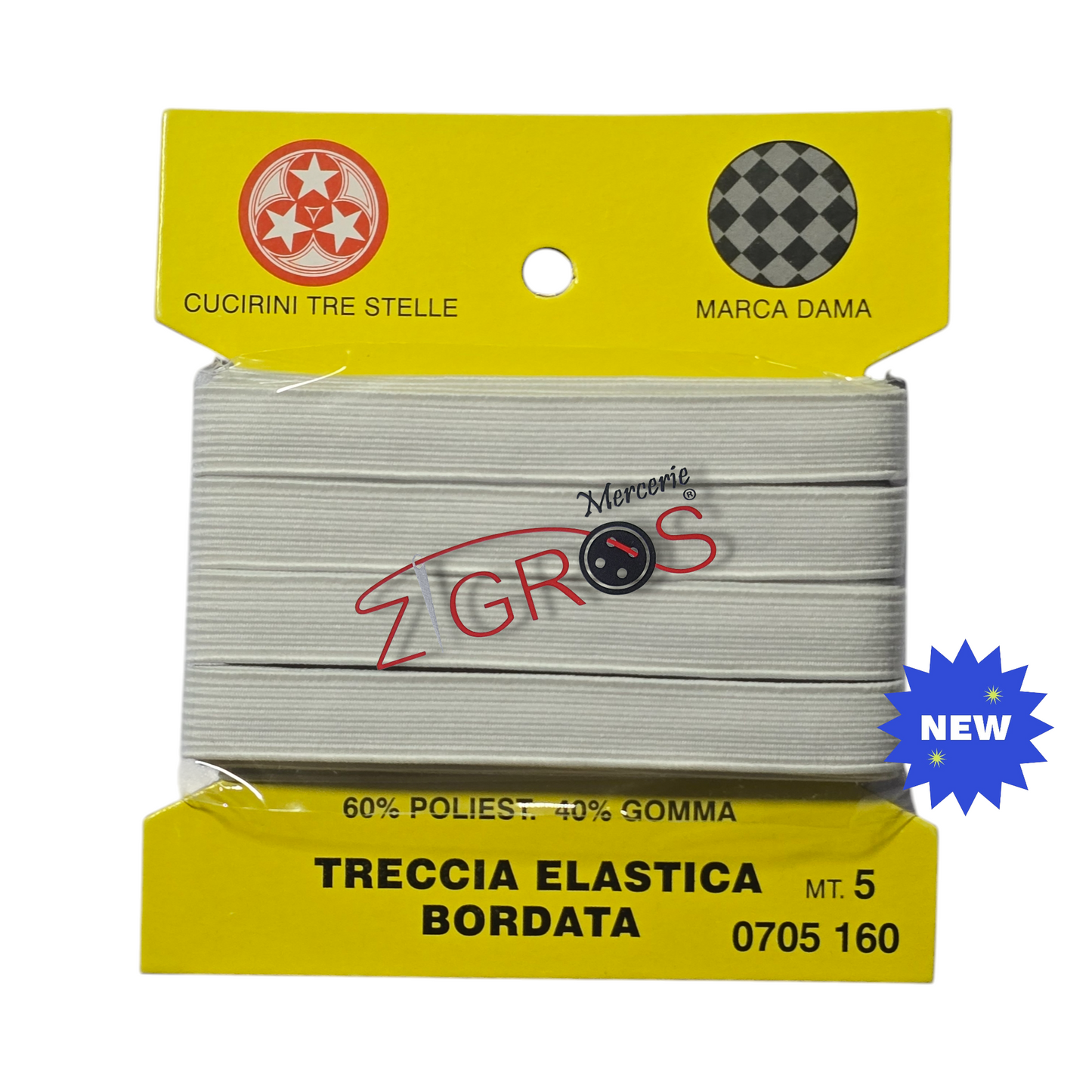 elastico gallone confezione mt.5