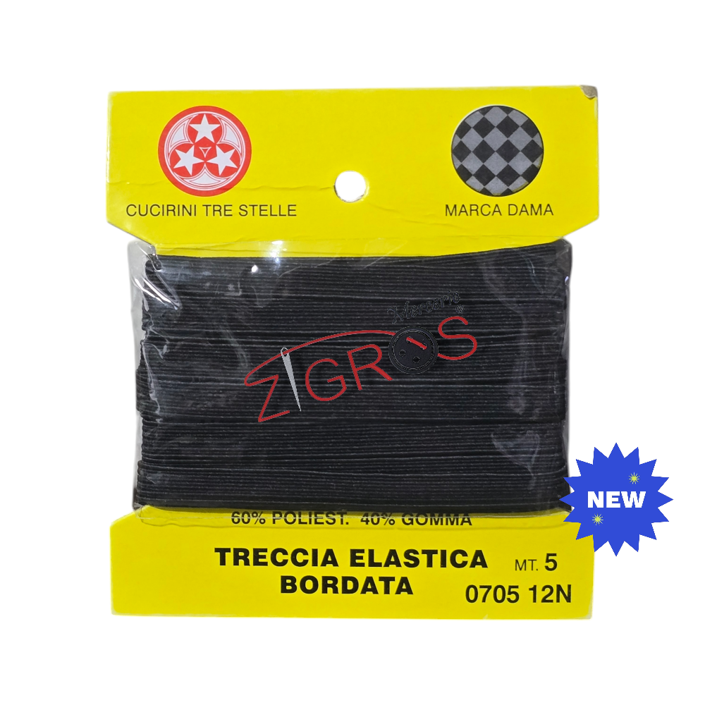 elastico gallone confezione mt.5