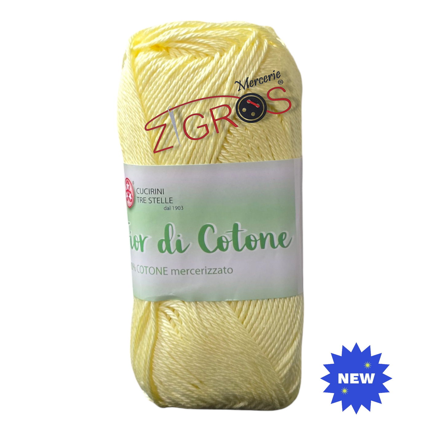Fior-di-cotone-100% cotone 50gr 125mt