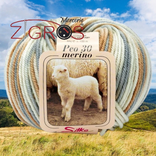Peo Color 100% Pura Lana Merino GR. 50 MT. 100