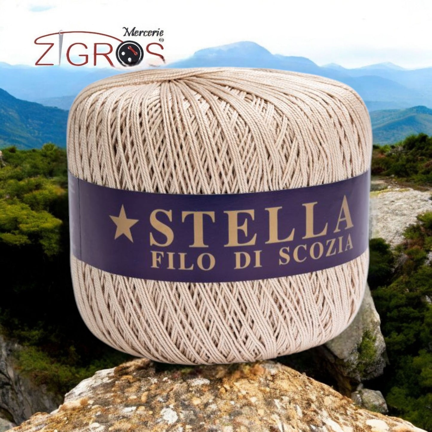 Filo di Scozia Stella Tit.8