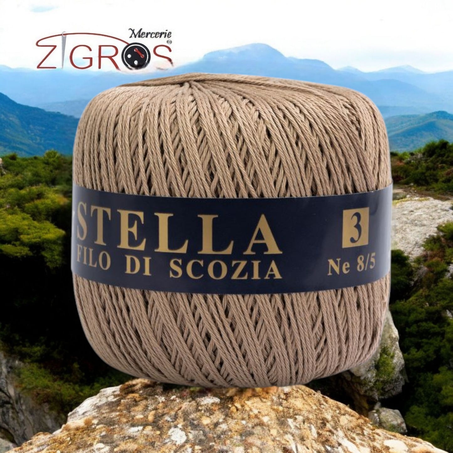 Filo di Scozia Stella Tit.8
