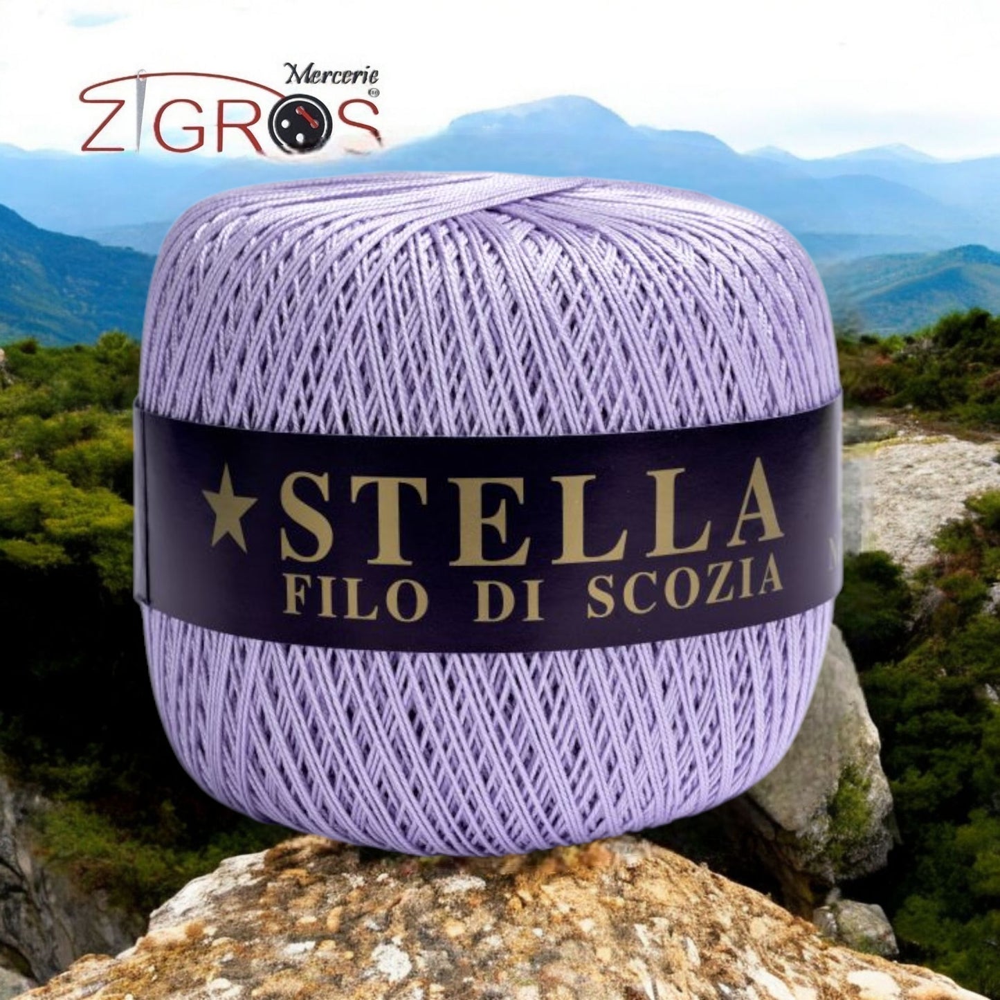 Filo di Scozia Stella Tit.8