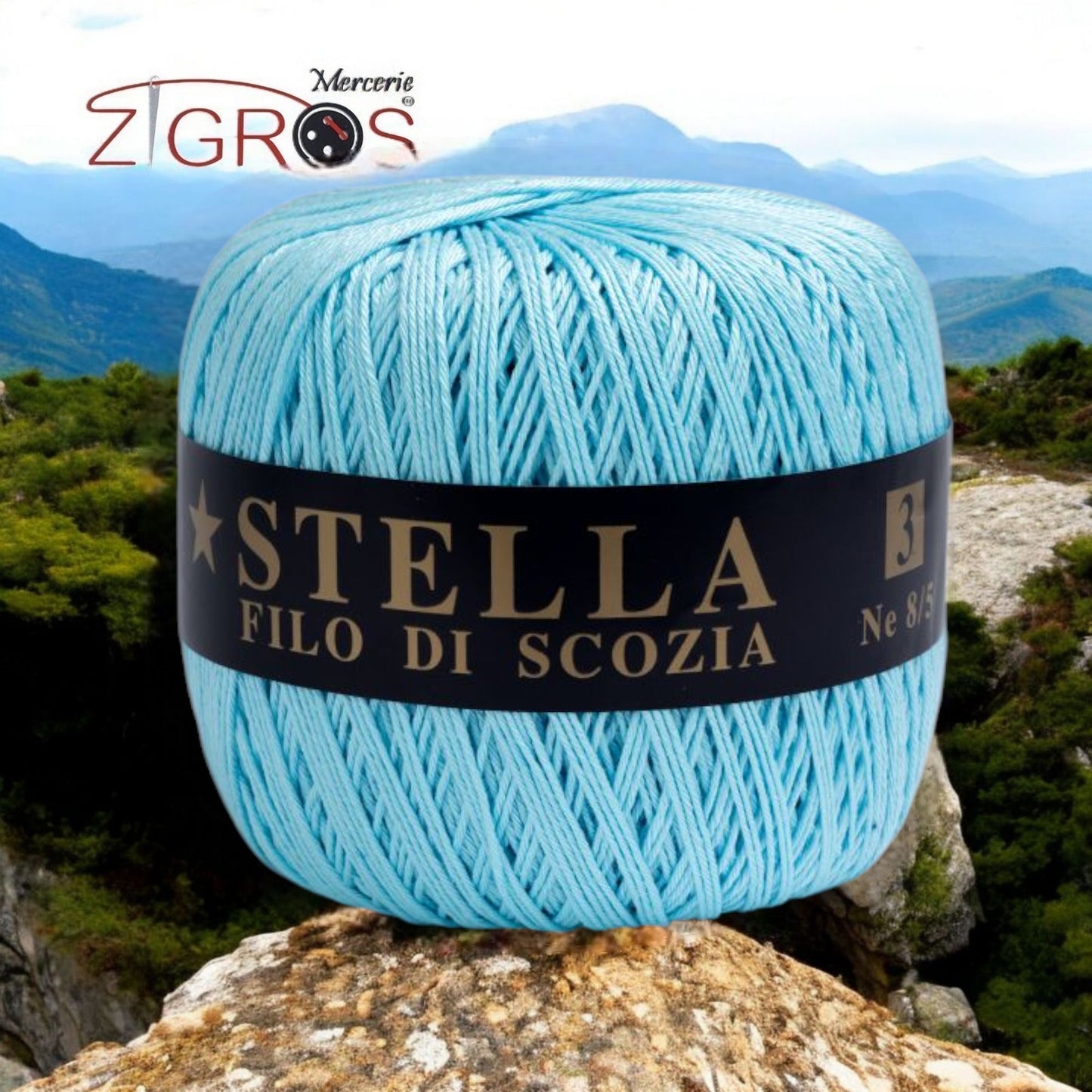 Filo di Scozia Stella Tit.8