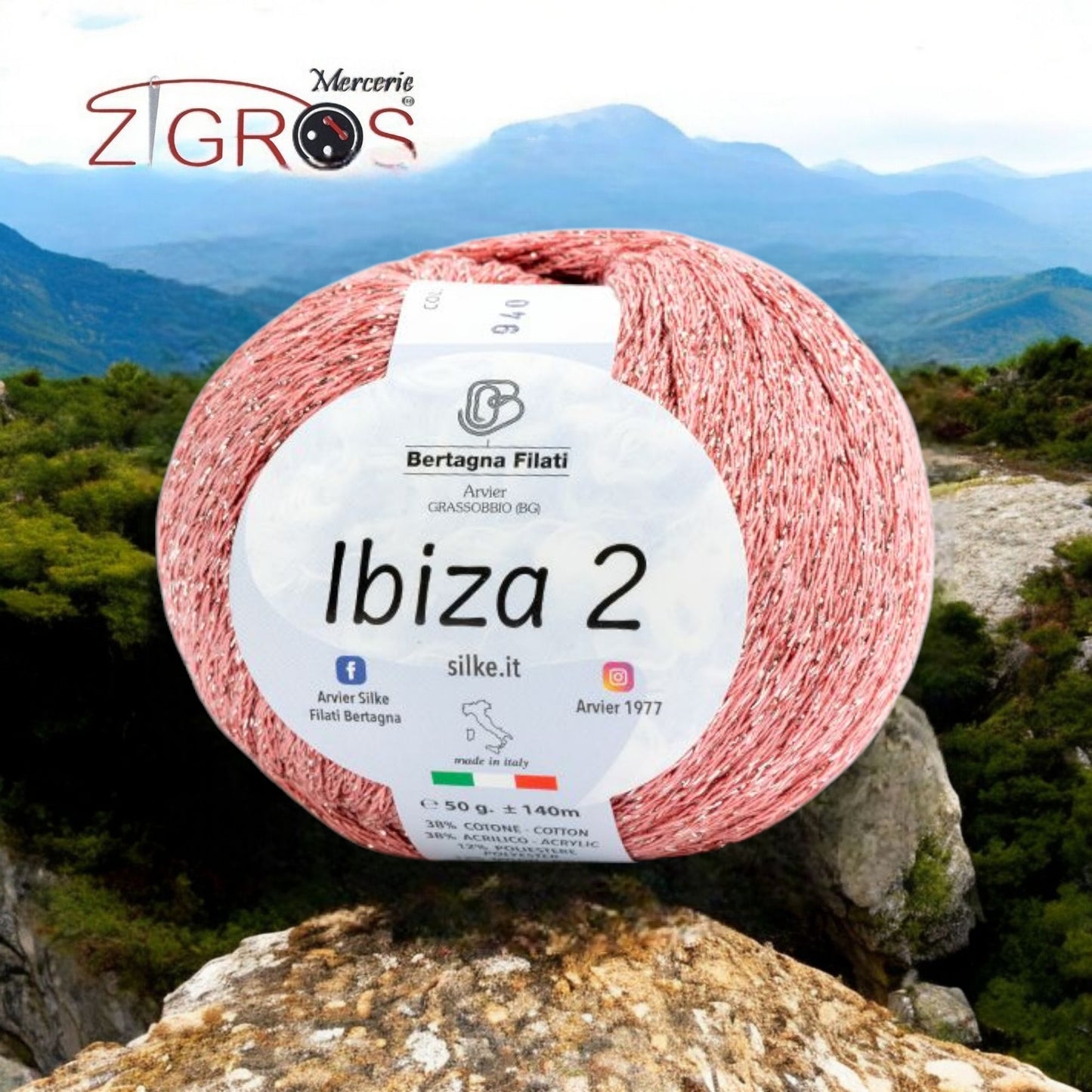 Ibiza 2 Lurex (50 Gr) 140 Mt