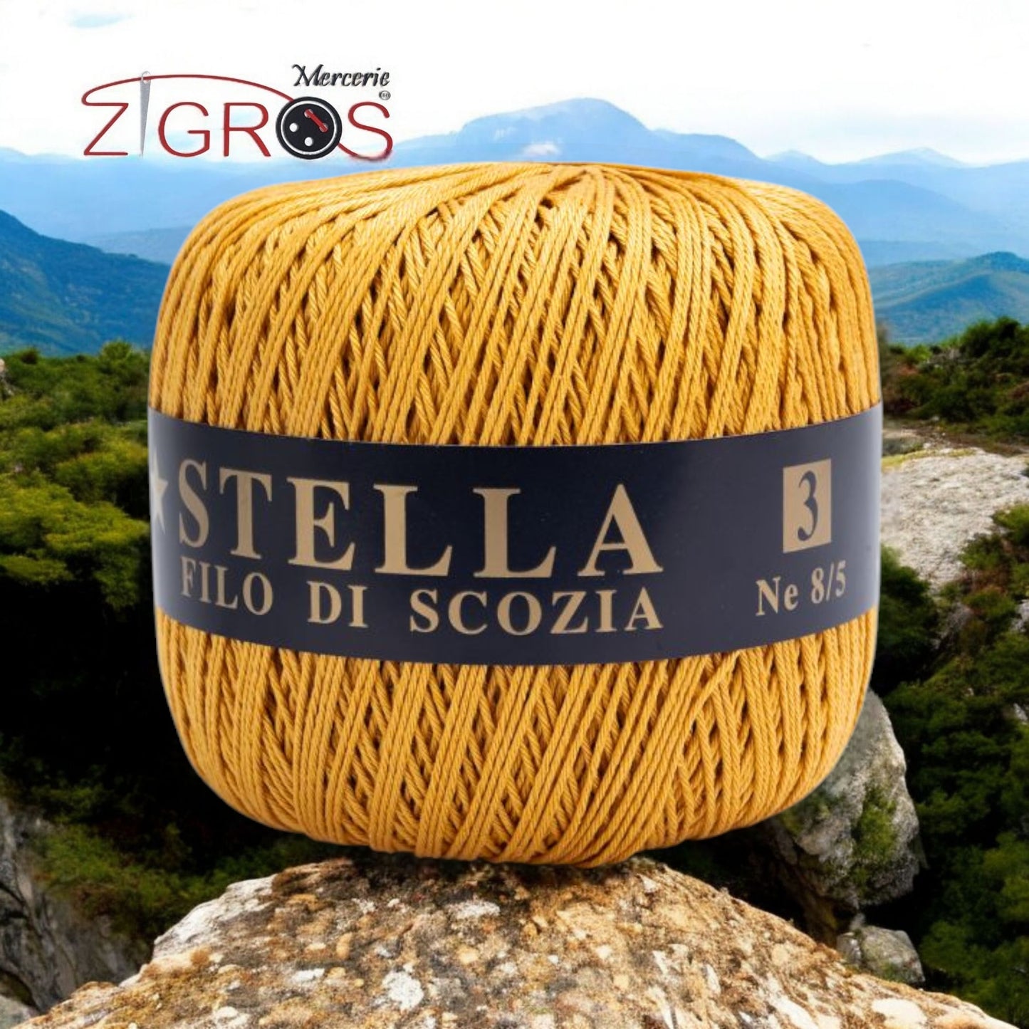 Filo di Scozia Stella Tit.8