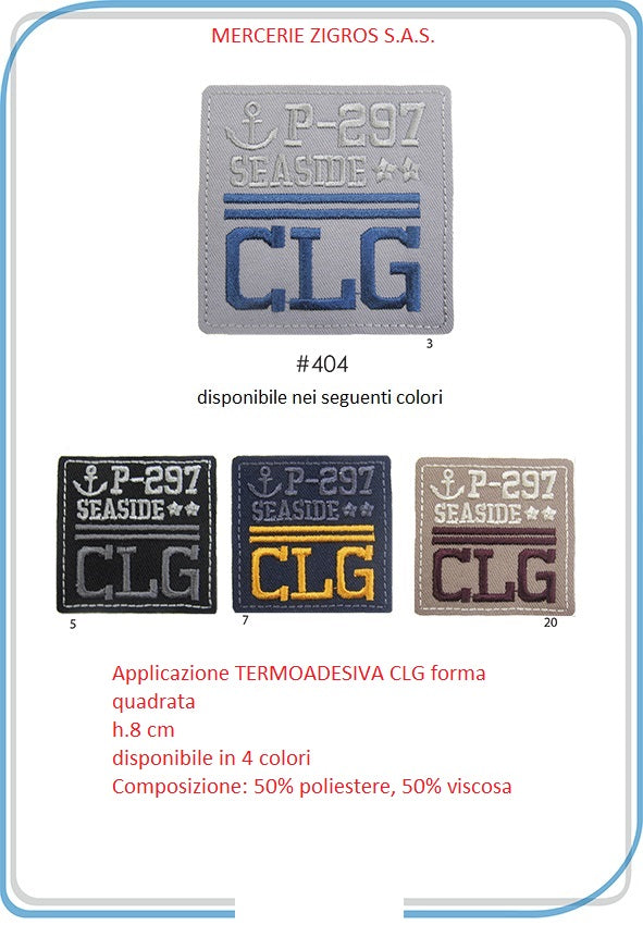 Sport CLG h.8 cm
