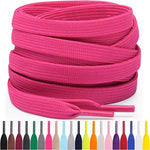 Lacci Piatti per Scarpe Sportive, Disponibili in Varie Lunghezze e Colori