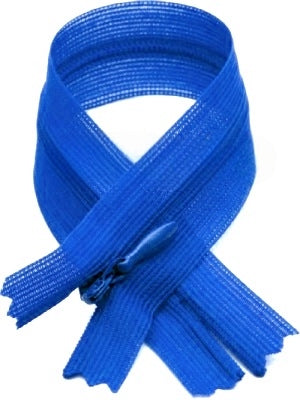 Chiusure invisibile 50cm BUSTA 10 PEZZI