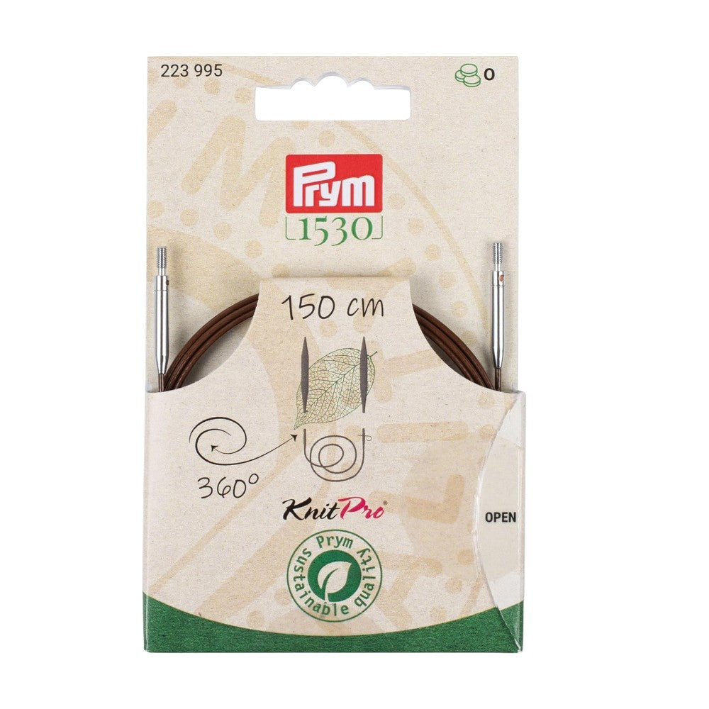 PRYM - CORDA E ACCESSORI IN PLASTICA NATURALE, GIREVOLE A 360°