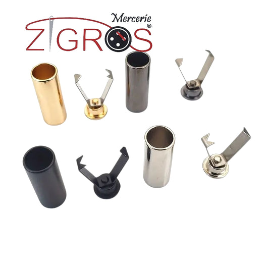 punte per lacci in metallo