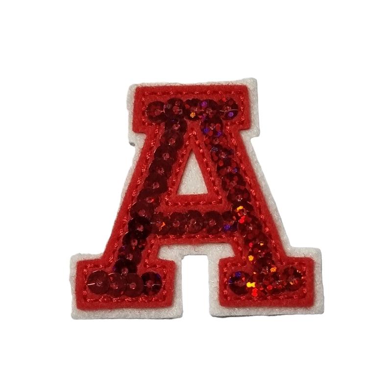 Lettere dell'alfabeto, paillettes 50mm