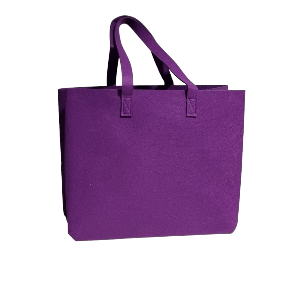 Borsa shopping in feltro