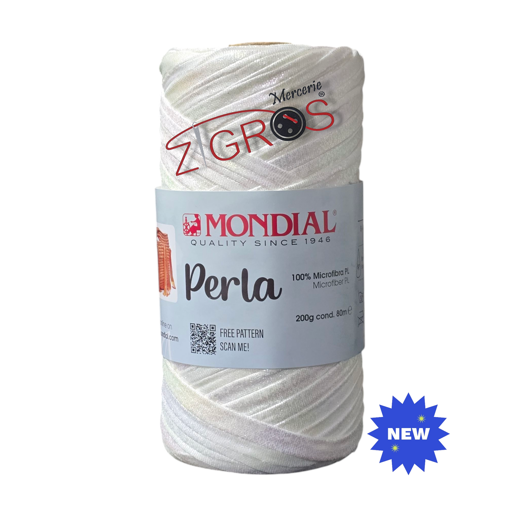 Perla Mondial Microfibra 100% 200gr