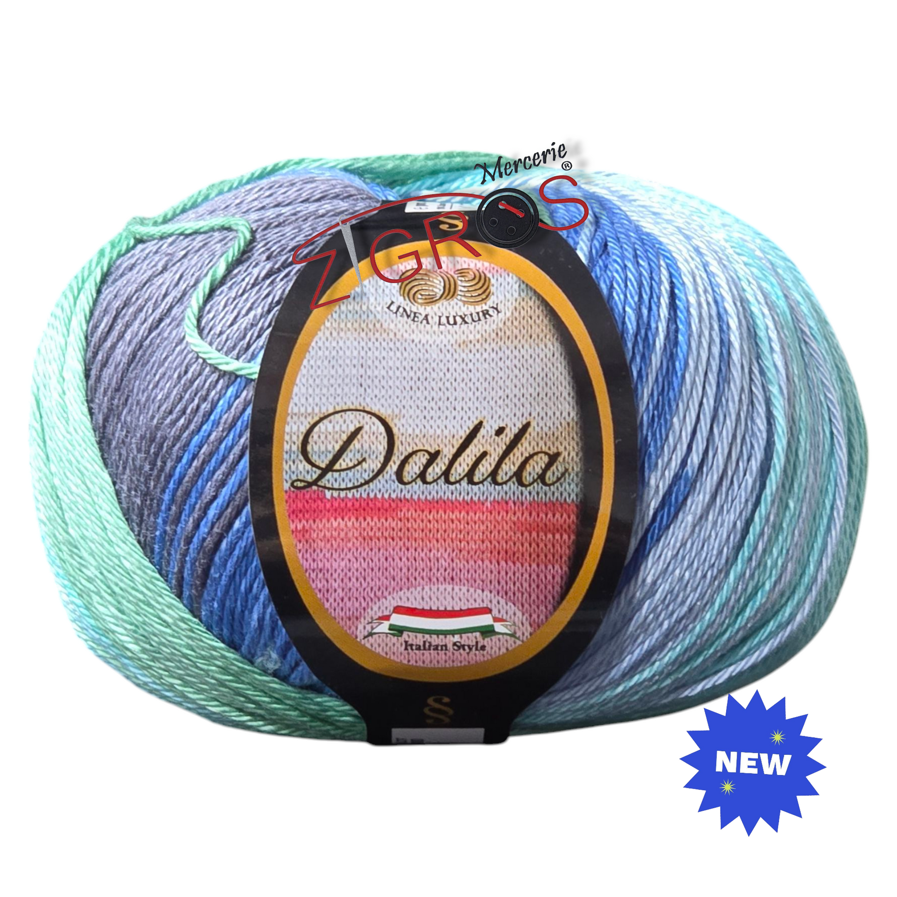Dalila – Filato in 100% Cotone 100gr 260mt