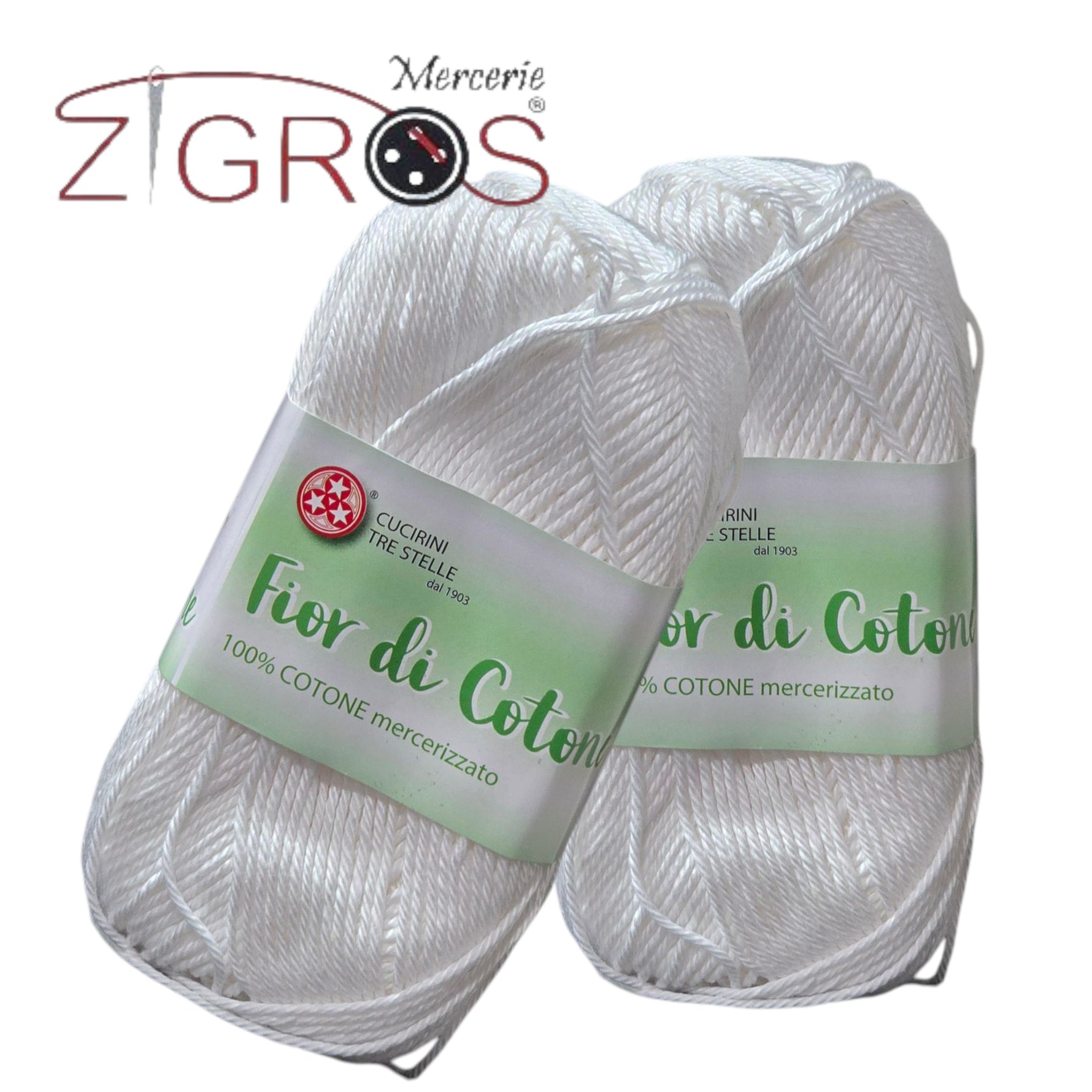 Fior di Cotone – Filato 100% Cotone 50 g (125 m)