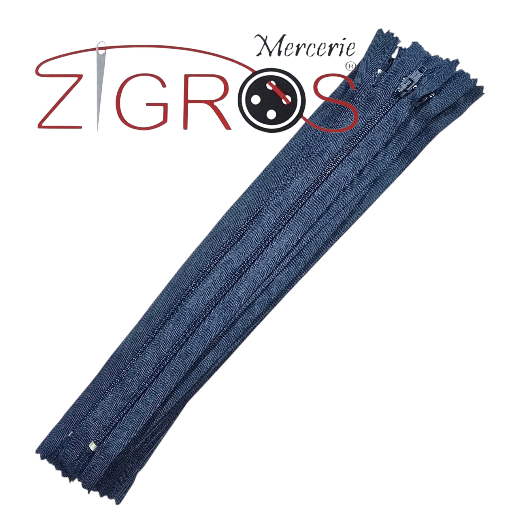 Cerniere Lampo Fissa 25cm 10pz