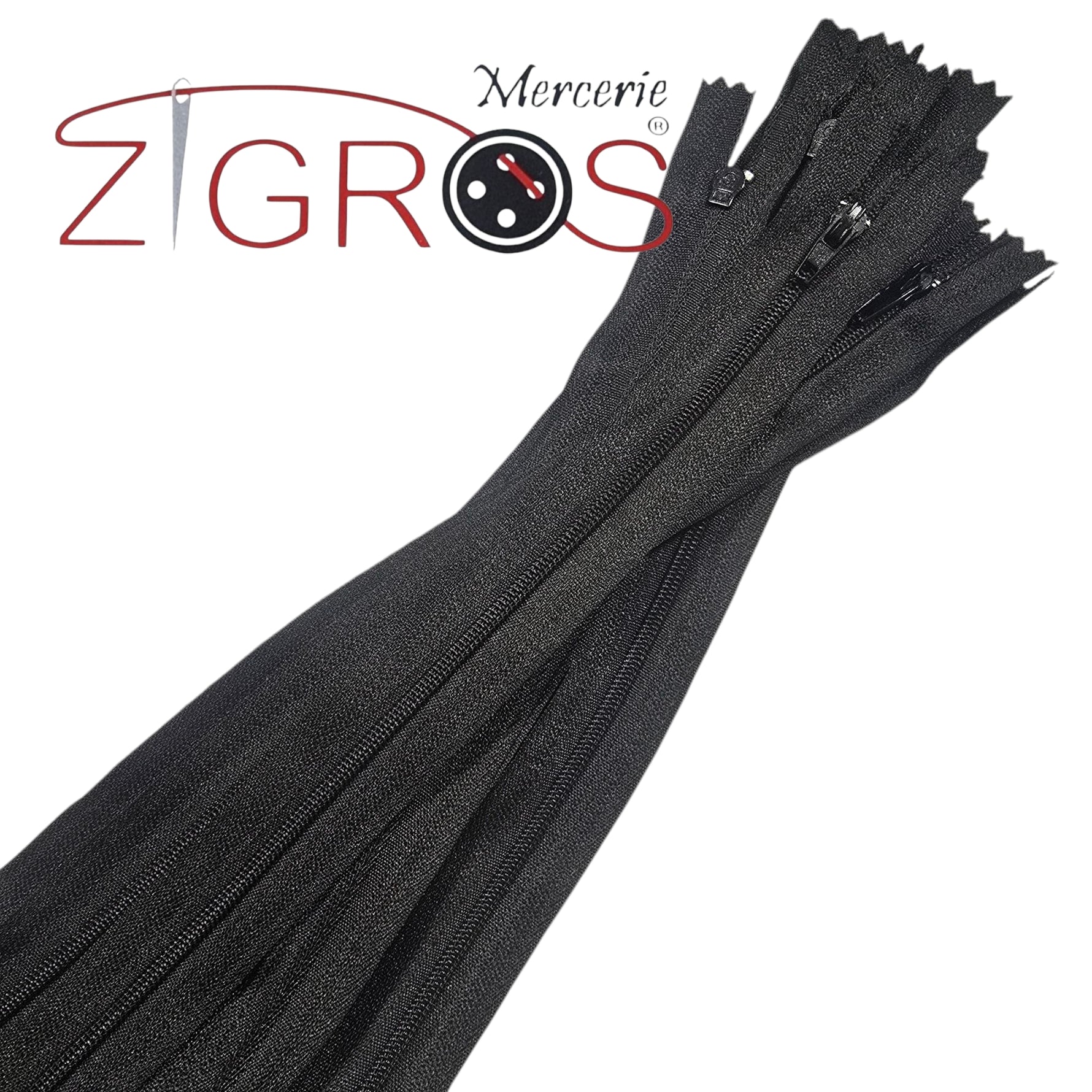 CHIUSURE LAMPO SPIRALE POLIES.#3 FISSA CURS.AUTOBLOCCANTE