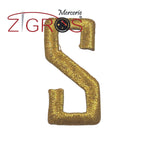 Lettere Alfabeto in Lurex h.5 cm