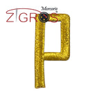 Lettere Alfabeto in Lurex h.5 cm