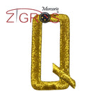 Lettere Alfabeto in Lurex h.5 cm